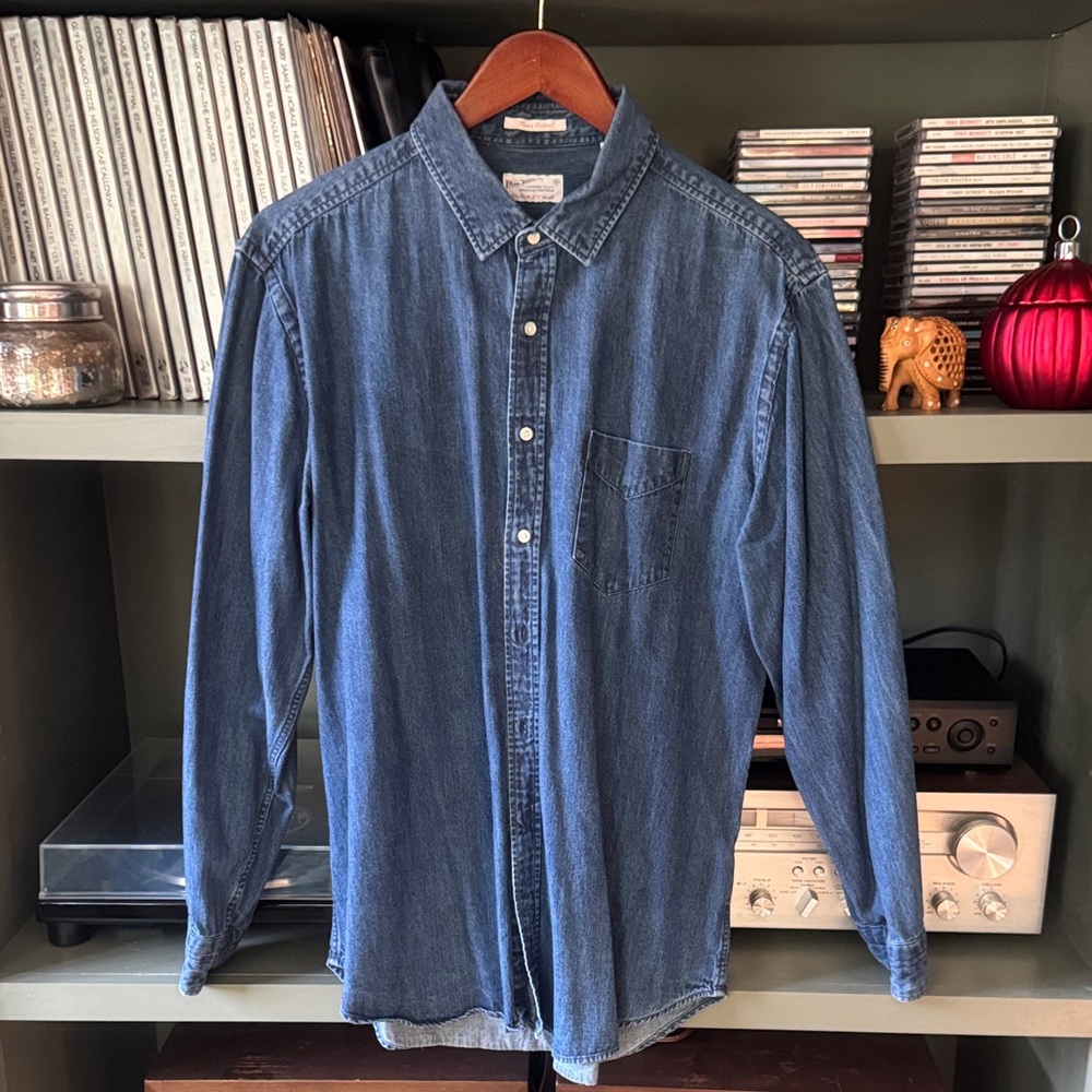 Gant Dark Blue Casual Button Down Shirt